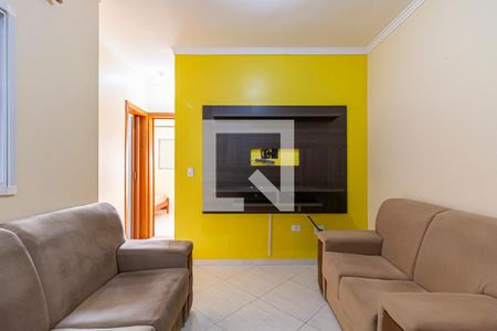 Sala de apartamento para alugar com 2 quartos, 52m² em Vila Príncipe de Gales, Santo André