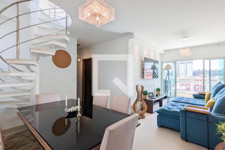 Sala de apartamento para alugar com 3 quartos, 203m² em Nova Petrópolis, São Bernardo do Campo