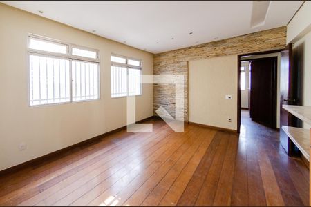 Sala de apartamento para alugar com 3 quartos, 108m² em Estoril, Belo Horizonte