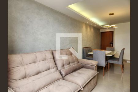 Sala  de apartamento à venda com 2 quartos, 60m² em Maria Virgínia, Belo Horizonte
