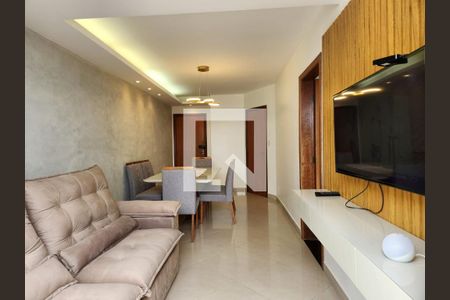 Sala  de apartamento à venda com 2 quartos, 60m² em Maria Virgínia, Belo Horizonte