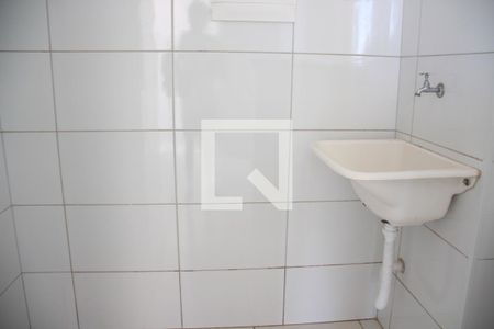 Cozinha e Área de Serviço de apartamento para alugar com 2 quartos, 55m² em Alto Umuarama, Uberlândia