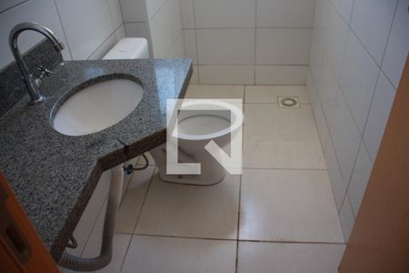 Banheiro de apartamento para alugar com 2 quartos, 55m² em Alto Umuarama, Uberlândia