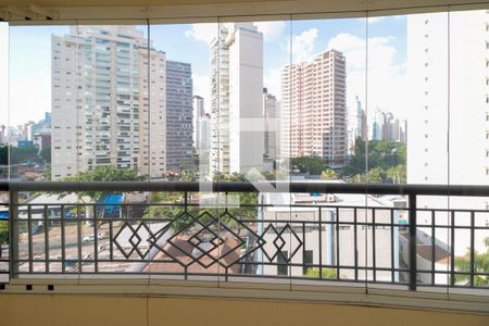 Varanda da Sala de apartamento à venda com 4 quartos, 128m² em Vila Uberabinha, São Paulo