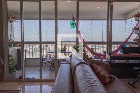 Sala de apartamento à venda com 3 quartos, 107m² em Vila Lusitânia, São Bernardo do Campo