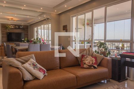 Sala de apartamento à venda com 3 quartos, 107m² em Vila Lusitânia, São Bernardo do Campo