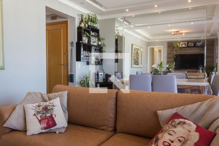 Sala de apartamento à venda com 3 quartos, 107m² em Vila Lusitânia, São Bernardo do Campo