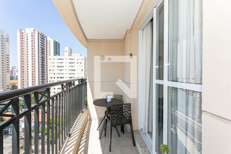 Varanda da Sala de apartamento para alugar com 3 quartos, 84m² em Tatuapé, São Paulo