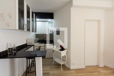 Sala de apartamento para alugar com 1 quarto, 33m² em Indianópolis, São Paulo