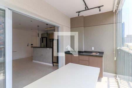 Varanda de apartamento à venda com 1 quarto, 65m² em Vila Cordeiro, São Paulo