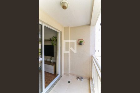 Varanda da Sala de apartamento à venda com 2 quartos, 58m² em Parque Reboucas, São Paulo