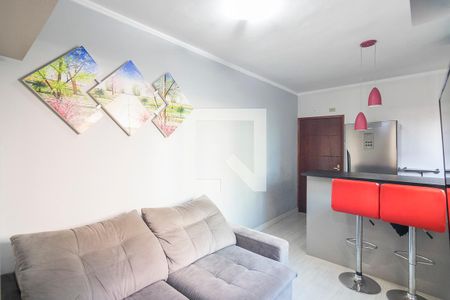 Sala de apartamento à venda com 2 quartos, 80m² em Parque Capuava, Santo André