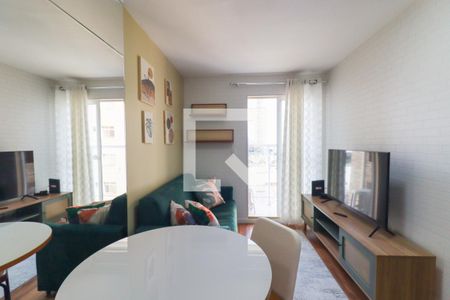 Sala de apartamento para alugar com 1 quarto, 35m² em Portão, Curitiba