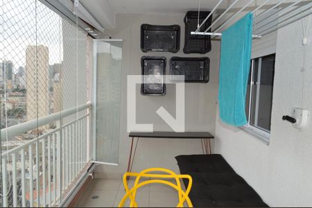 Apartamento para alugar com 36m², 1 quarto e sem vagaVaranda