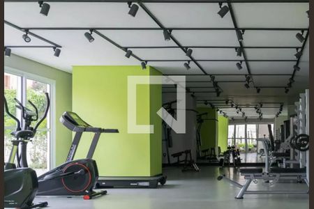 Apartamento para alugar com 36m², 1 quarto e sem vaga Apartamento para alugar com 36m², 1 quarto e sem vagaAcademia