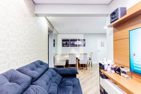 Sala de apartamento à venda com 3 quartos, 62m² em Vila Camilopolis, Santo André