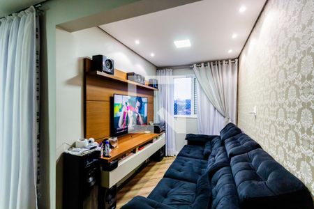 Sala de apartamento à venda com 3 quartos, 62m² em Vila Camilopolis, Santo André