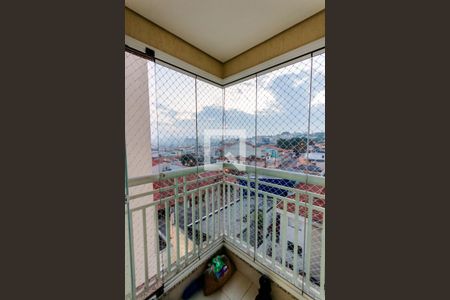 Varanda de apartamento à venda com 3 quartos, 62m² em Vila Camilopolis, Santo André