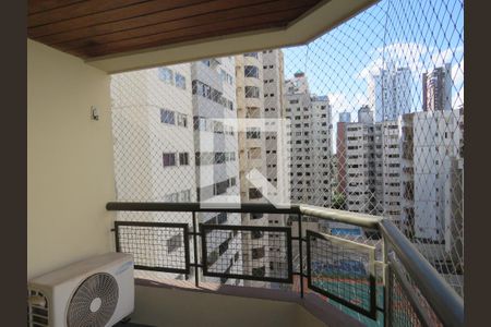 Apartamento para alugar com 120m², 3 quartos e 2 vagasSacada da Suite