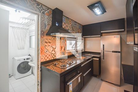 Cozinha de apartamento para alugar com 2 quartos, 107m² em Vila Lusitânia, São Bernardo do Campo