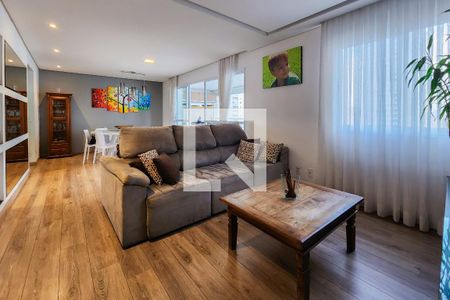 Sala de apartamento para alugar com 2 quartos, 107m² em Vila Lusitânia, São Bernardo do Campo