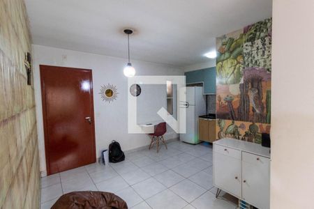 Sala/Cozinha de apartamento à venda com 1 quarto, 40m² em Vila Granada, São Paulo