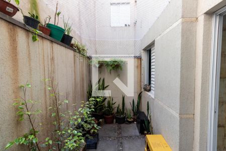 Varanda da Sala de apartamento à venda com 1 quarto, 40m² em Vila Granada, São Paulo