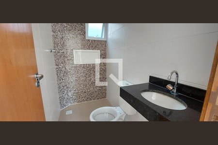 Banheiro 1 Quarto 1 suíte de apartamento à venda com 2 quartos, 53m² em Jardim Bom Pastor, Santo André