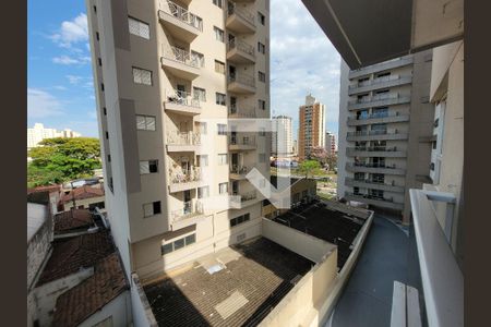Vista da Sacada de apartamento à venda com 1 quarto, 43m² em Vila Lídia, Campinas