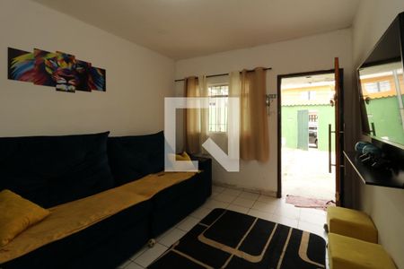Sala de casa à venda com 2 quartos, 82m² em Vila Bela Vista, Santo André
