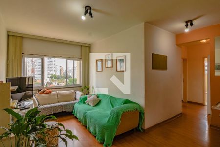 Sala de apartamento à venda com 2 quartos, 74m² em Mirandópolis, São Paulo