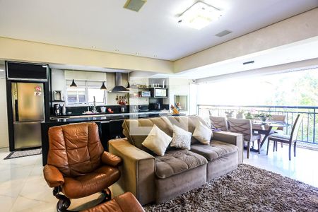 Sala de apartamento à venda com 3 quartos, 133m² em Parque Reboucas, São Paulo
