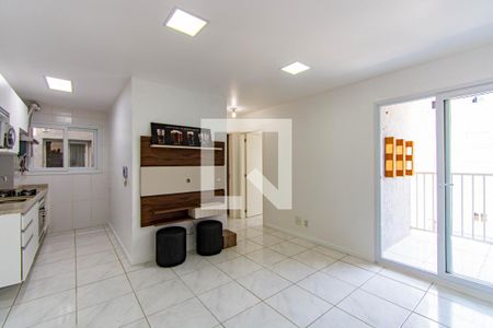 Sala de apartamento para alugar com 2 quartos, 53m² em Igara, Canoas