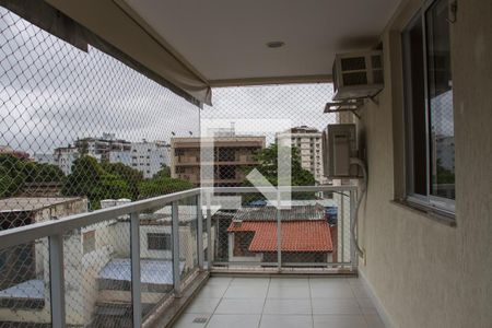 Varanda da Sala de apartamento à venda com 3 quartos, 79m² em Lins de Vasconcelos, Rio de Janeiro