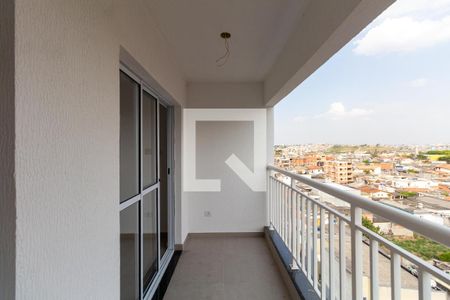 Varanda e Área de Serviço de apartamento à venda com 2 quartos, 51m² em Vila Danubio Azul, São Paulo