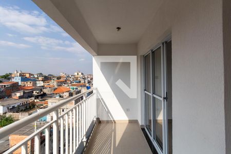 Varanda e Área de Serviço de apartamento à venda com 2 quartos, 50m² em Vila Danubio Azul, São Paulo
