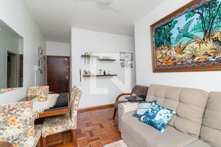 Sala de apartamento à venda com 2 quartos, 54m² em São Sebastião, Porto Alegre