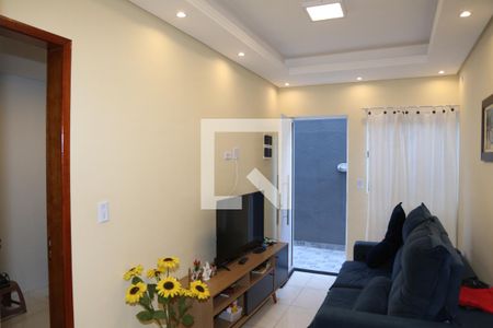 Sala de casa para alugar com 2 quartos, 90m² em Caiçara, Praia Grande