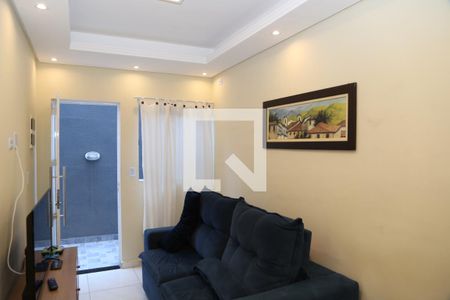 Sala de casa para alugar com 2 quartos, 90m² em Caiçara, Praia Grande