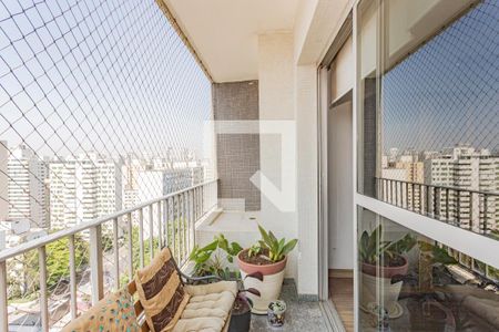 Varanda da Sala de apartamento para alugar com 4 quartos, 180m² em Liberdade, São Paulo