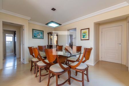 Sala de Jantar de apartamento para alugar com 4 quartos, 130m² em Novo Mundo, Curitiba