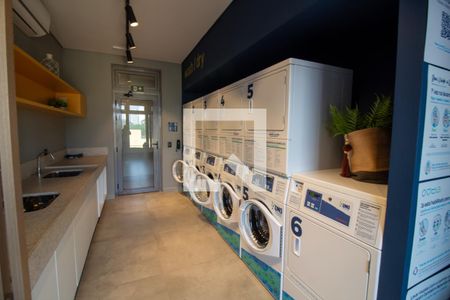 Studio para alugar com 28m², 1 quarto e sem vagaÁrea comum - Lavanderia