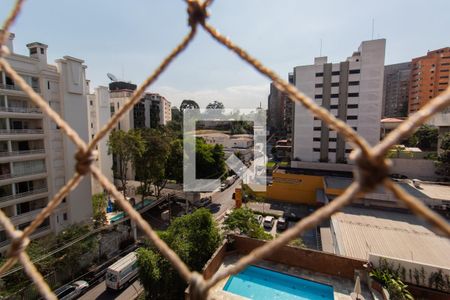 Varanda da Sala de apartamento à venda com 3 quartos, 130m² em Real Parque, São Paulo