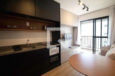 Sala de apartamento para alugar com 1 quarto, 29m² em Pinheiros, São Paulo