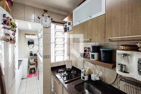 Cozinha de apartamento à venda com 2 quartos, 57m² em São Miguel, São Leopoldo