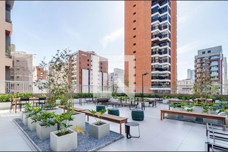 Apartamento para alugar com 32m², 1 quarto e sem vagaÁrea comum - Rooftop 