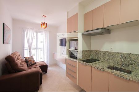 Sala de apartamento para alugar com 1 quarto, 32m² em Pinheiros, São Paulo