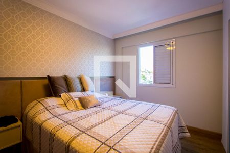 Quarto 1 - Suíte de apartamento à venda com 2 quartos, 96m² em Vila Valparaiso, Santo André