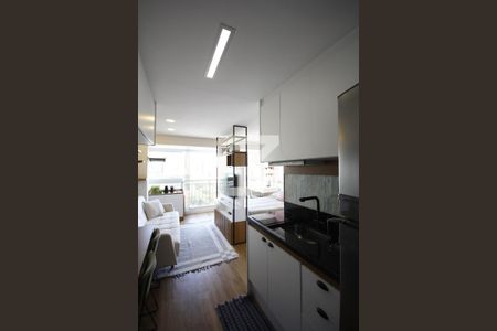 Studio para alugar com 28m², 1 quarto e sem vagaCozinha