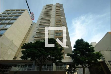 Studio para alugar com 28m², 1 quarto e sem vaga Studio para alugar com 28m², 1 quarto e sem vagaFachada